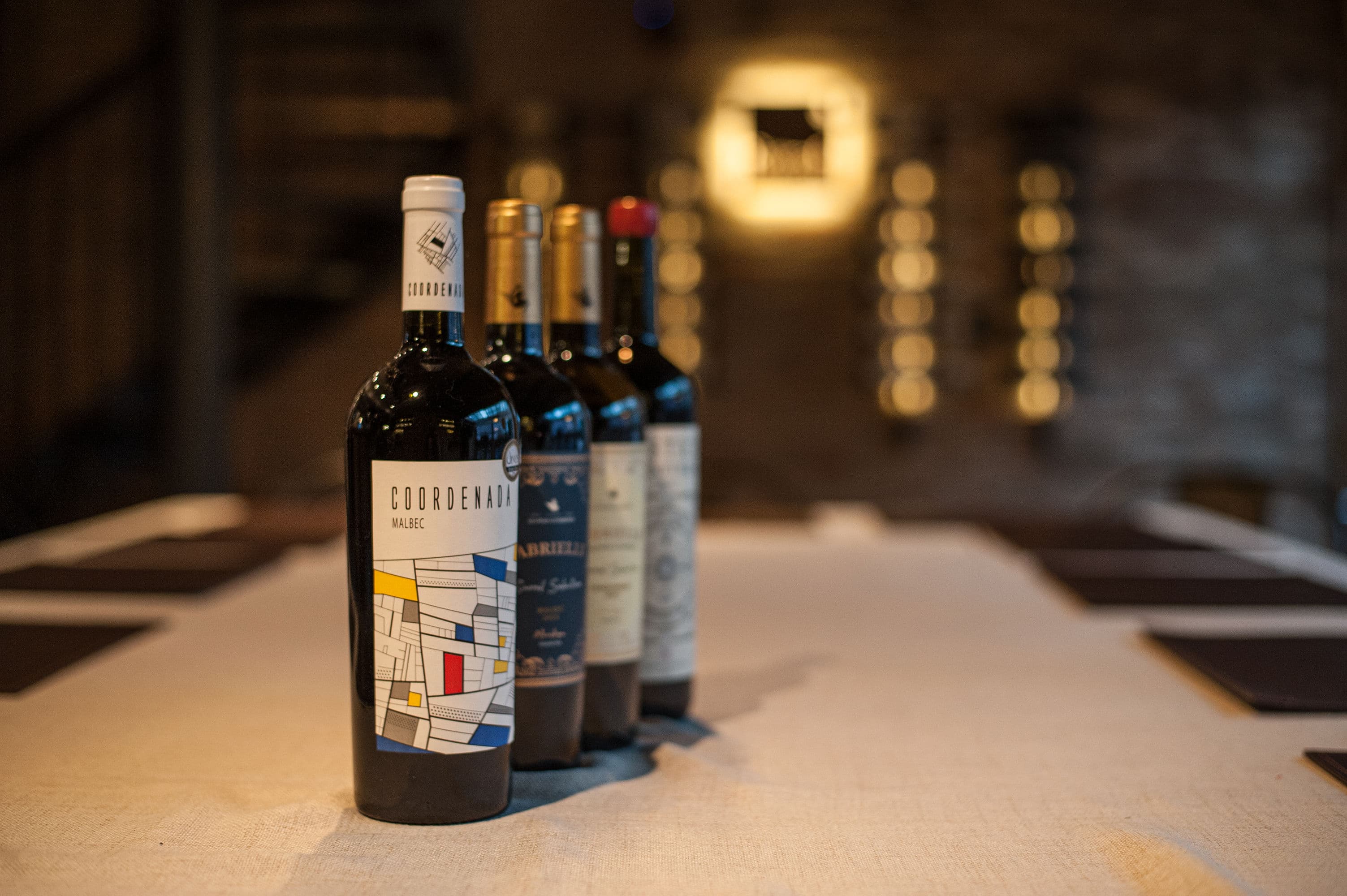 Vinos seleccionados para la velada